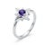 Not Yet Made - Made To Order Amethyst North Star Ring, Star-Bust Celestial Ring Us 7 For Sale - Image 5 of 5