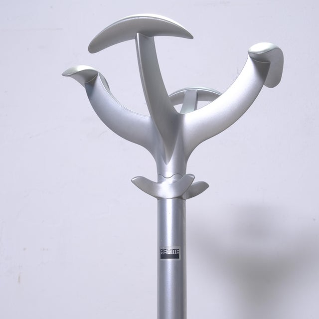 Gray Rexites Cactus Coat Stand Model 1070 by Raul Barbieri, 1980s For Sale - Image 8 of 12