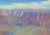 Grandview Point by Kirsten Savage | Oil on panel Landscape of a canyon with a river below. For Sale