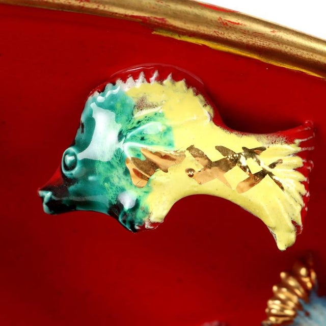 Ceramic Ceramic Sculptures from Vallauris, Set of 2 For Sale - Image 7 of 16