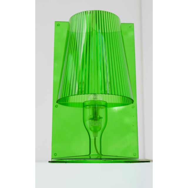 Take Table Lamp in Green Transparent Polycarbonate by Ferruccio Laviani for Kartell, 2003 For Sale - Image 17 of 17