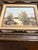 1960s Original Signed Sonia Punak Desert Landscape Acrylic on Canvas in Original Carved Wood Frame – 18” X 16” For Sale In San Diego - Image 6 of 11