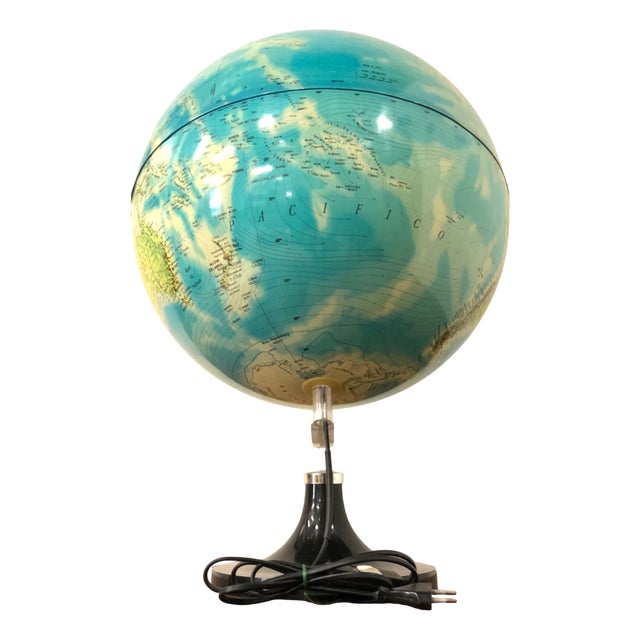 Illuminated Globe from Rico, Italy, 1970s For Sale