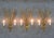 Rare and highly decorative Spanish gilt tole wall sconces dating from the mid-20th century. Each sconce is beautifully...