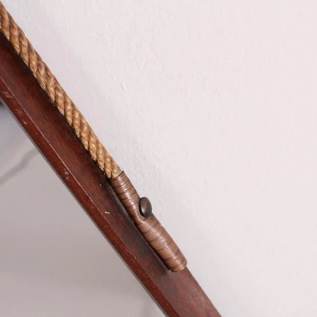 Mirrors with Octagonal Wooden Frame, Set of 2 For Sale - Image 9 of 11