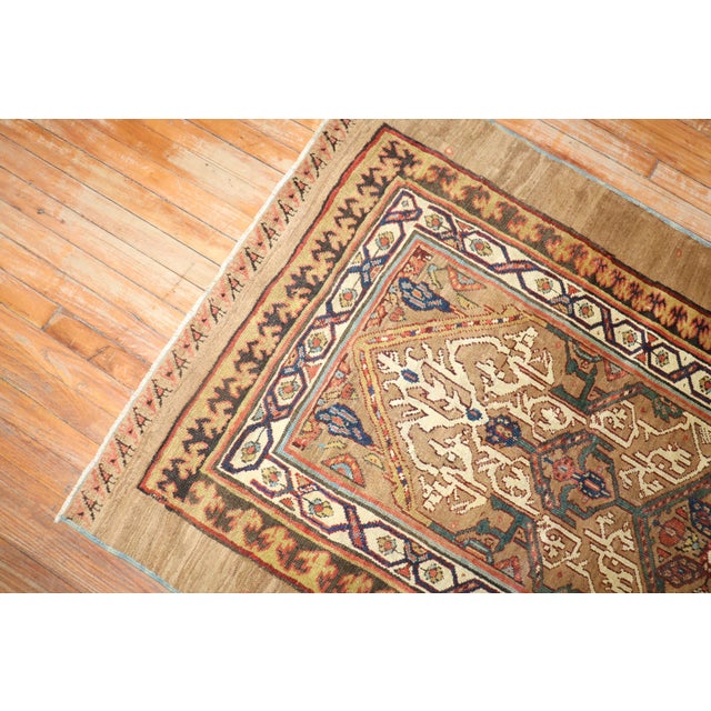Contemporary Late 19th Century Camel Hair Runner - 3'8" x 11' For Sale - Image 3 of 18