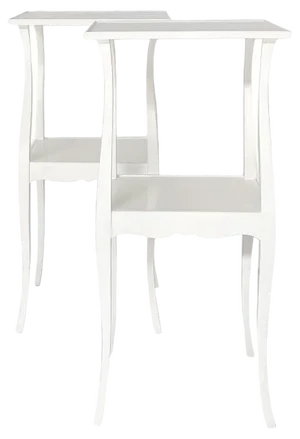 Mid-Century Side Tables, Set of 2