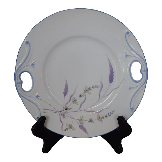 Floral Decorative Plate For Sale