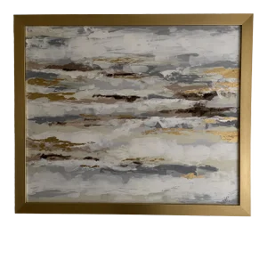 Contemporary Abstract Acrylic Painting by Jill Pavlas, Framed
