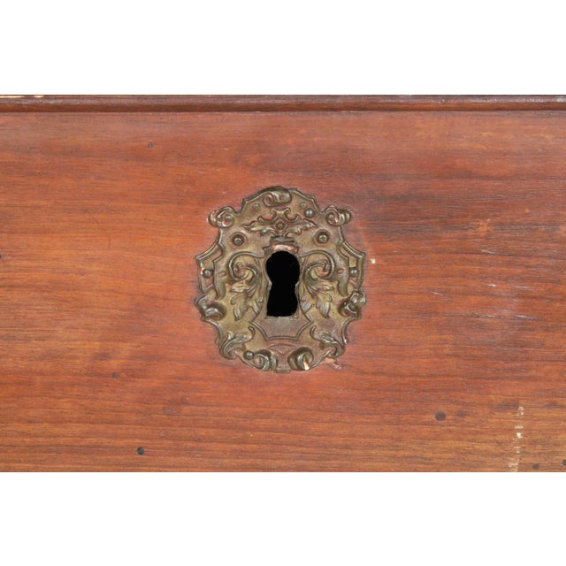 Antique Louis XVI Style Fruit Wood Chest of Drawers For Sale - Image 12 of 14