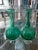 Vintage Murano Emerald Glass Bud Vases -A Pair For Sale - Image 10 of 13