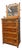 Late 19th Century Rj Horner Aesthetic Movement Faux Bamboo Tall Lock Side Dresser, Attributed For Sale