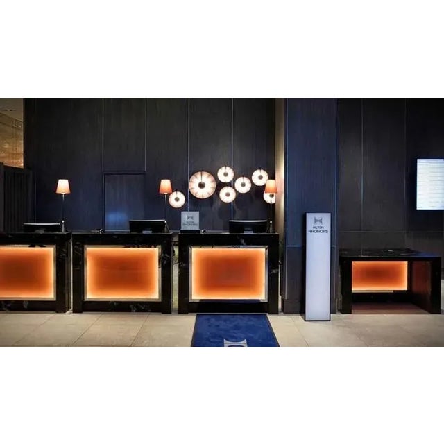 Contemporary Brass Wall Reflector Ceiling Light, Large For Sale - Image 3 of 8