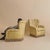 Mid-Century Modern 20th Century Italian Yellow Tufted Club Armchair - 2 Available For Sale - Image 3 of 11