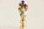 Not Yet Made - Made To Order Millefiori Glass Lamp Finials on Shiny Brass Bases - a Pair For Sale - Image 5 of 6