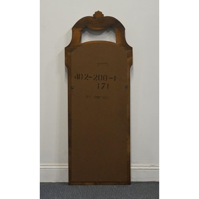 Drexel Drexel Furniture Velero Collection Italian Neoclassical 19" Dresser / Wall Mirror 402-200 For Sale - Image 4 of 5