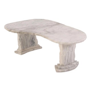 French Three-Part Marble "Iceberg" Coffee Table, C. 1960 For Sale