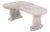 French Three-Part Marble "Iceberg" Coffee Table, C. 1960 For Sale