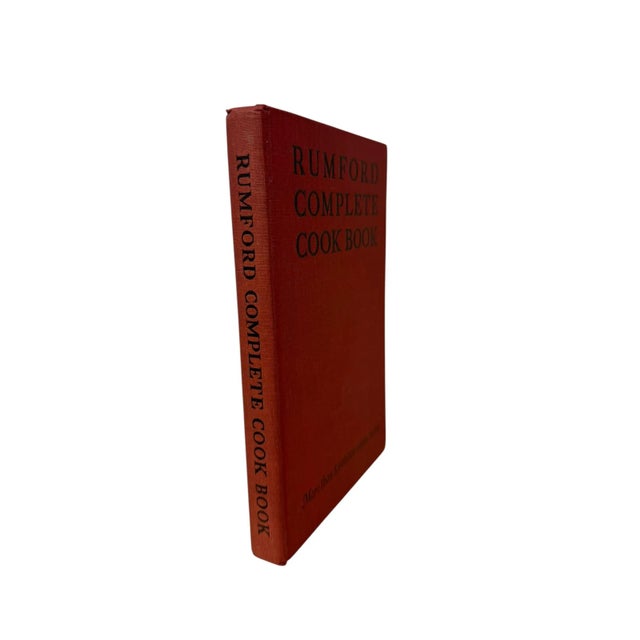 1947 Rumford Complete Cookbook Hardcover For Sale - Image 12 of 12