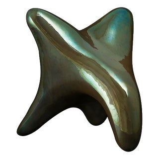 Mosquito in Turquoise of the Neo Habitat Sculptural Object by Caspi Ceramics Nl For Sale