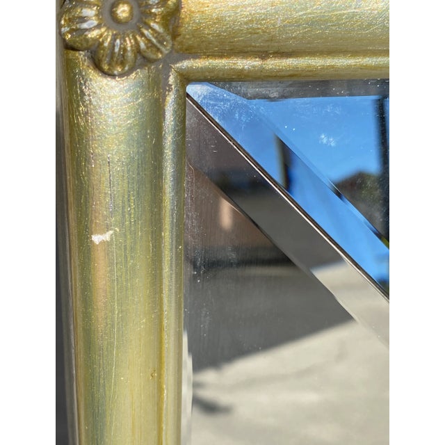 Wood Beveled Mirrored Inset Picture Frame For Sale - Image 7 of 13