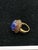 Bochic "Orient" Vintage Diamond, Sapphire & Multi Gem Ring Set 18K Gold & Silver For Sale - Image 11 of 18