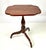 Antique Tiger Maple Tilt-Top Candle Stand For Sale - Image 6 of 12