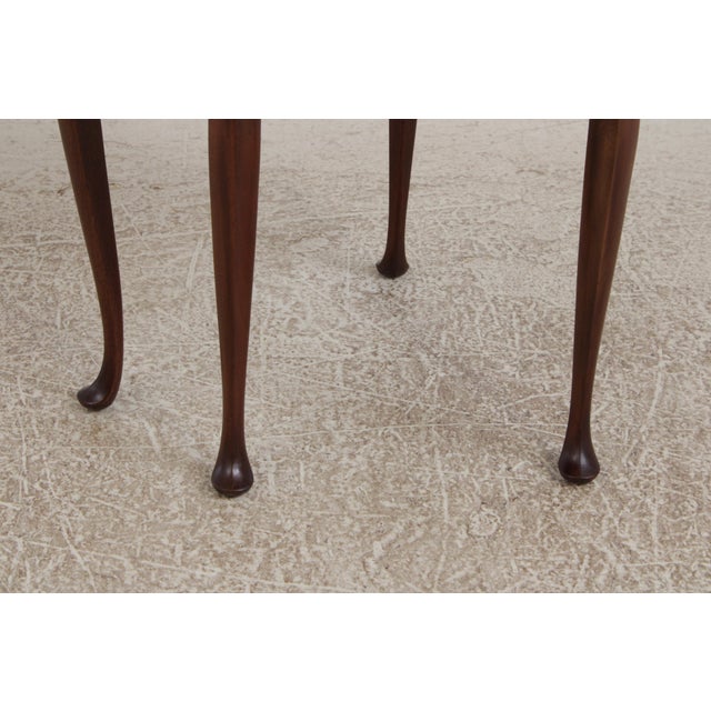Kittinger Colonial Williamsburg Wf 1220 Mahogany Drop Leaf Side Table For Sale - Image 10 of 14