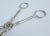 Vintage Italian Silver Plate "Faux-Bamboo," Style Scissor Serving Tongs For Sale - Image 12 of 12