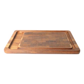 Mid 20th Century Danish Modern Butcher Block Cutting Board by Jens Quistgaard for Dansk Denmark For Sale