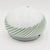 Vintage Wall Lamp in White and Green Swirl Murano Glass, 1970s For Sale - Image 4 of 5