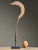 African Antique Iron African Kirdi Ceremonial Axe on Custom Stand For Sale - Image 3 of 6