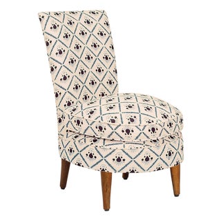 Oxford Blue Giulia Chair by Ceraudo For Sale