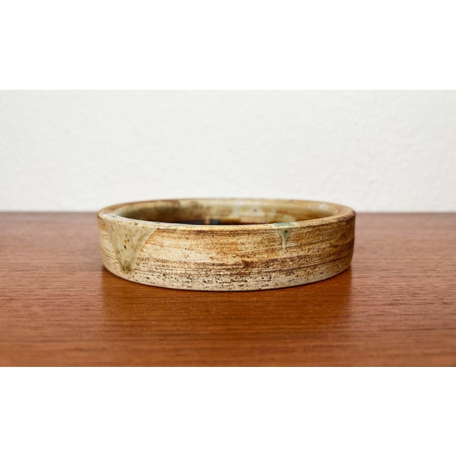 Ceramic Mid-Century Modern Danish Studio Pottery Bowl by Conny Walther, 1960s For Sale - Image 7 of 13
