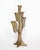 Mid Century Modern Sculptural Bronze Tree Candle Holder For Sale - Image 3 of 9