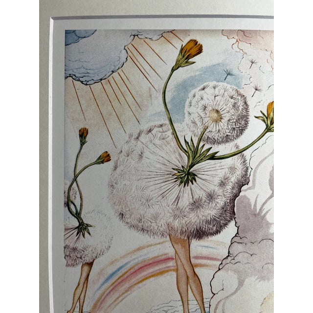 Contemporary print made to order of a marvelous ad for Bryan's Nylons by Salvador Dali from 1948 magazine. Surrealist...