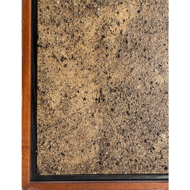 Mid-Century Modern Abstract Textured Wood Wall Sculpture Assemblage For Sale In Miami - Image 6 of 10