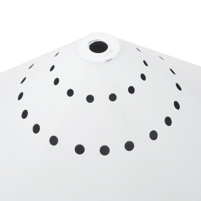 White 1980s Postmodern Black and White Table Lamp For Sale - Image 8 of 10