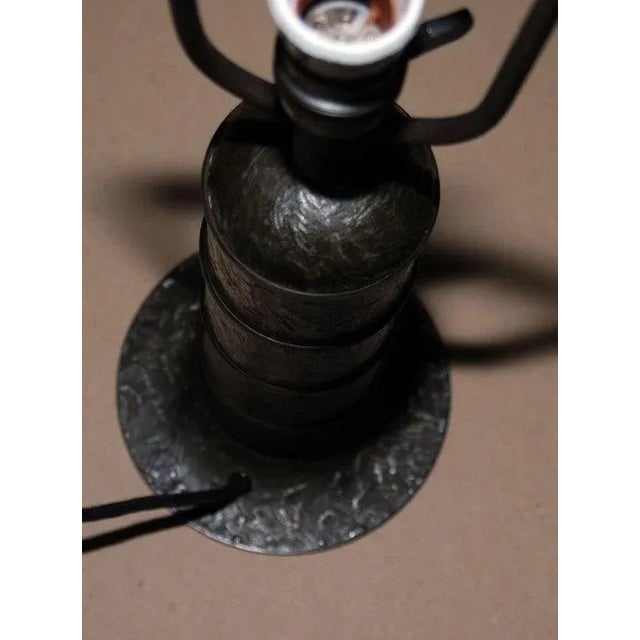 Metal 1930s "Antika" Table Lamp by Evan Jensen For Sale - Image 7 of 11