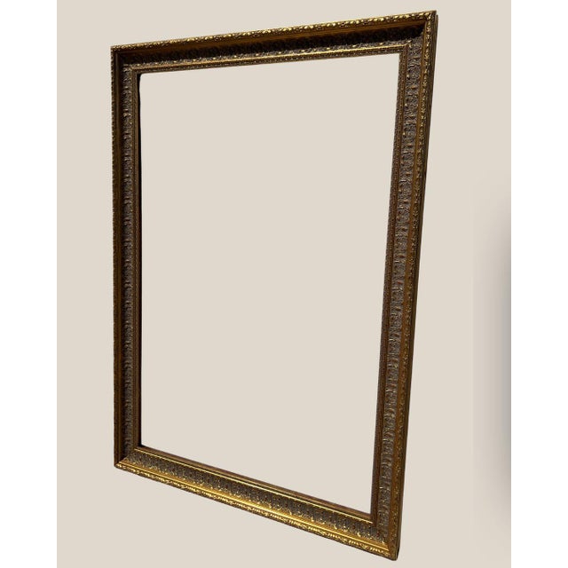 Baroque Huge Ornate Wood Frame, Fits Art 40x60" For Sale - Image 3 of 16