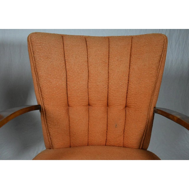 Set of Model H-237 Armchairs by Jindřich Halabala For Sale - Image 12 of 13