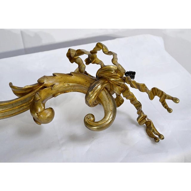 Metal Napoleon III Torch in Gilded Bronze For Sale - Image 7 of 15