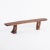 Foot Walnut Bench by Project 213A For Sale - Image 9 of 10