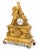 French Empire Gilt Bronze Figural Clock For Sale - Image 9 of 14