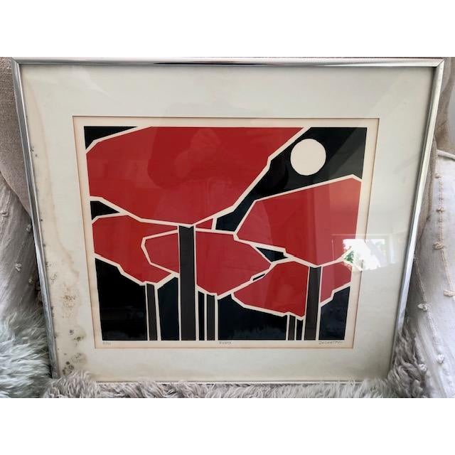 Two Signed and Numbered Dienstag Serigraphs - 1970's- Set of 2 For Sale - Image 10 of 12