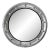 Friedman Brothers Bayshore Mirror in Classic Silver - 36" For Sale