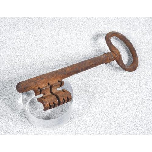 Ancient 19th Century Iron Key For Sale - Image 14 of 14