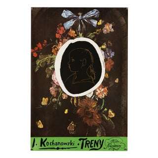 J. Kochanowski National Theatre Poster by Henryk Tomaszewski, 1979 For Sale