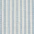 Schumacher Mathis Ticking Stripe Fabric in Sky For Sale