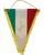 Mid 20th Century Vintage Scuderia Ferrari Pennant Flag For Sale - Image 5 of 11